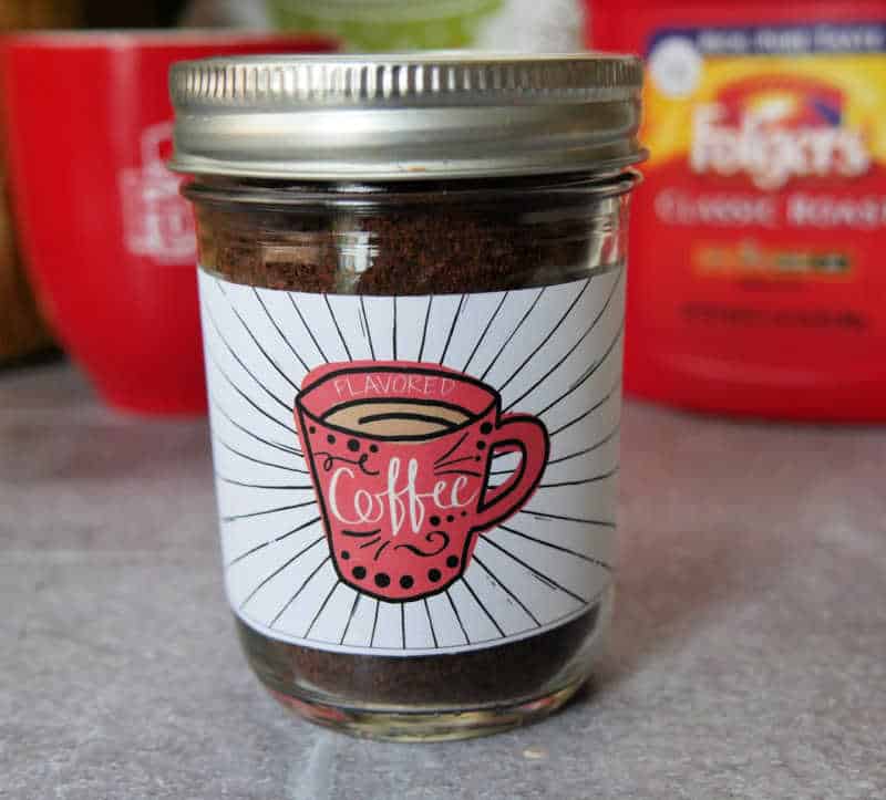 flavored coffee