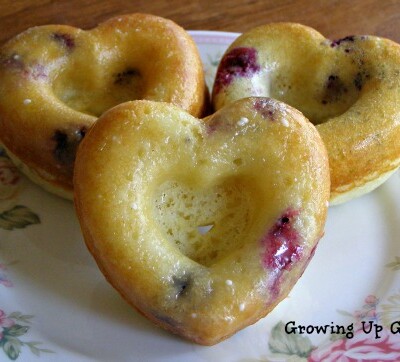 Baked Blueberry Donuts
