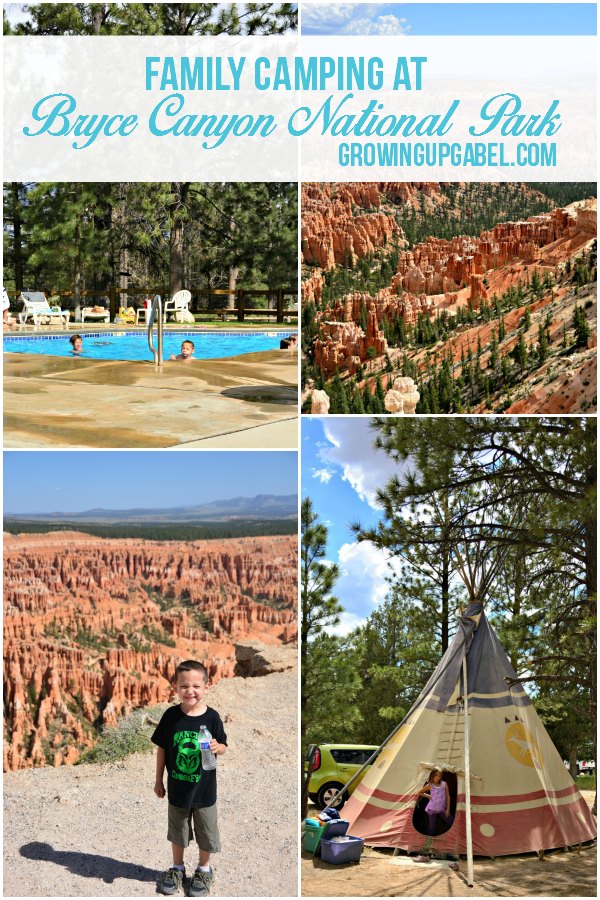 Looking for a fun family camping trip? Head to Bryce Canyon National Park! Sleep in a tee pee, take a family hike, and relax by the pool. 