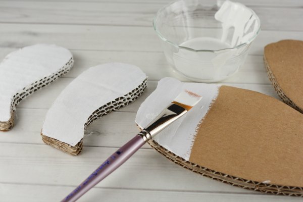 Cardboard Polar Bear Craft for kids