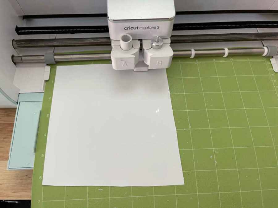  Cricut UV Activated Color Changing Iron-On in a Cricut Explore 3