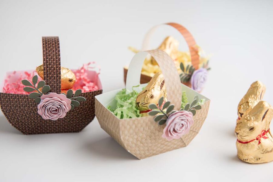 finished paper baskets