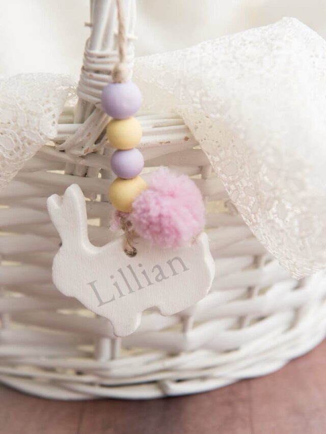 DIY Easter Basket Tags