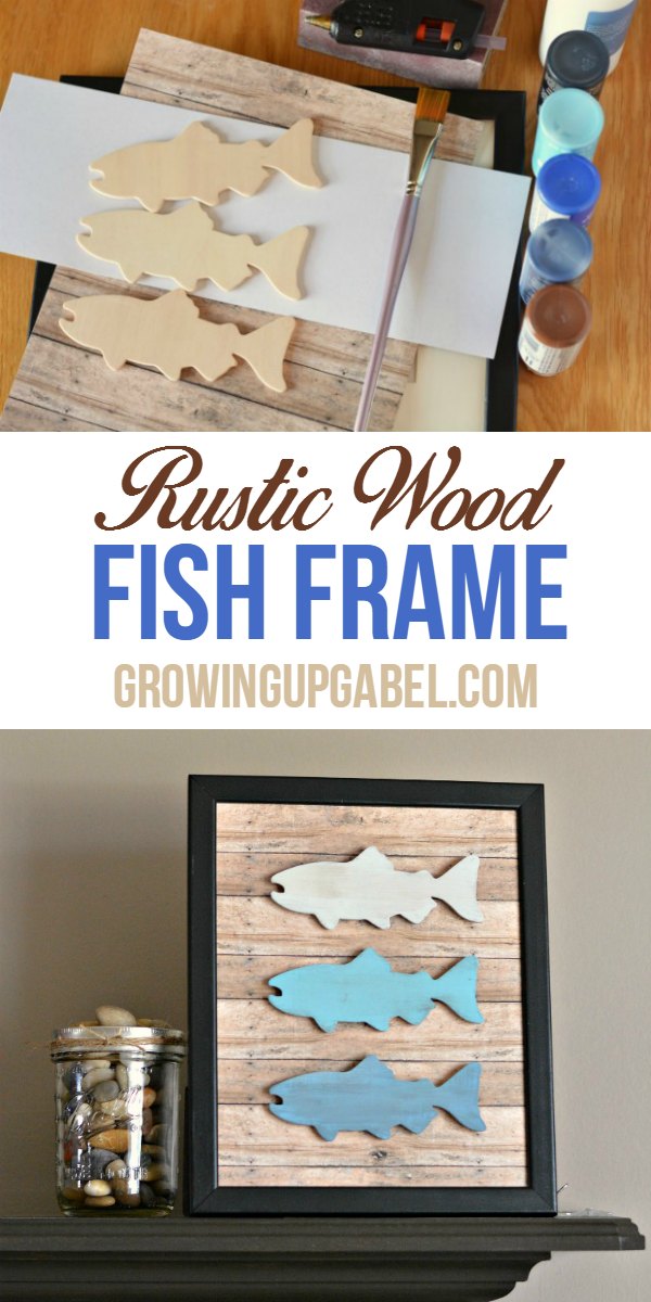 DIY Father's Day Gift Fish Frame