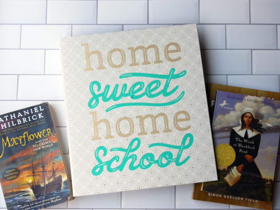 Homeschool student binder