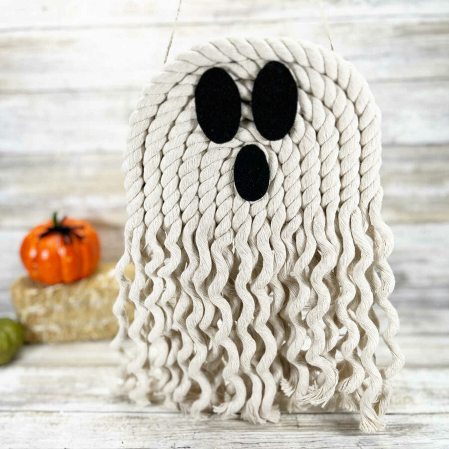 DIY Rope Ghost