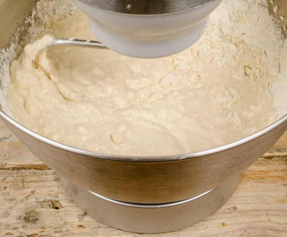 Kneading dough with a domestic food processor