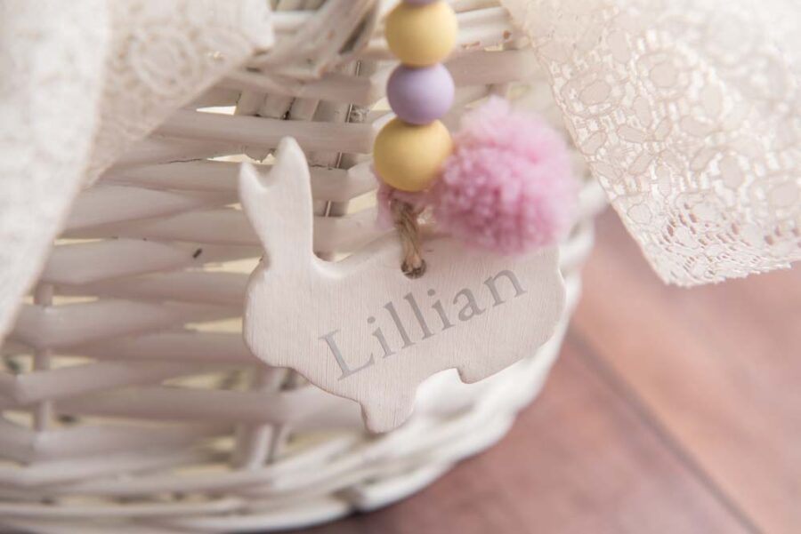 Easter basket tags