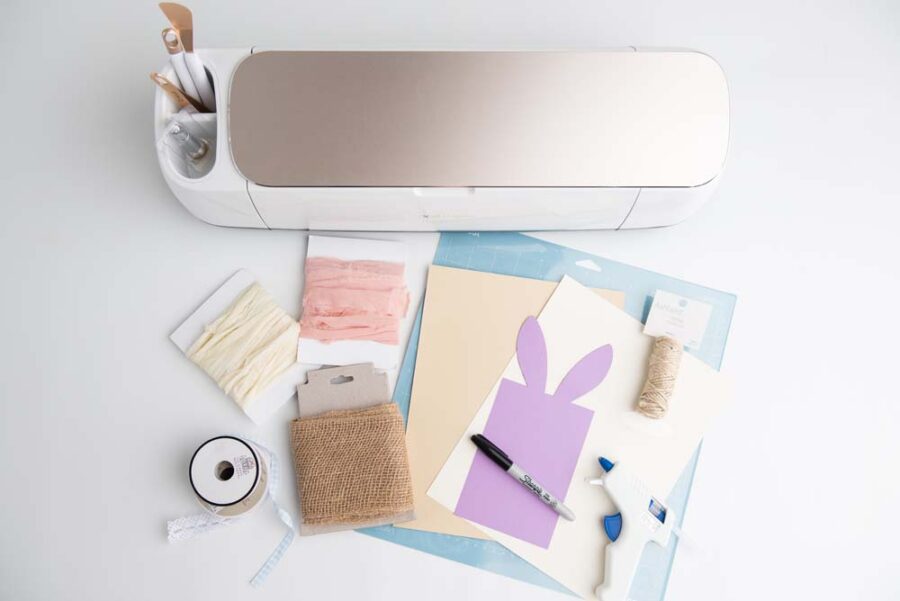 Materials for Easter Silverware Holder