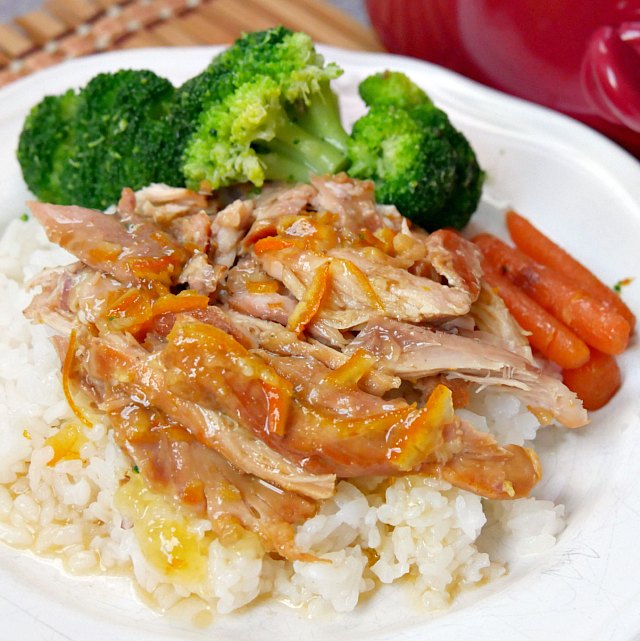 Easy Slow Cooker Orange Chicken Recipe