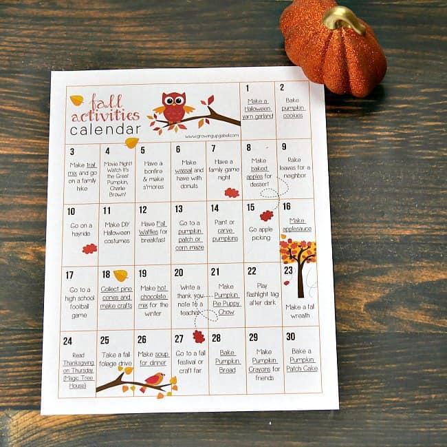 Fun Fall Activities