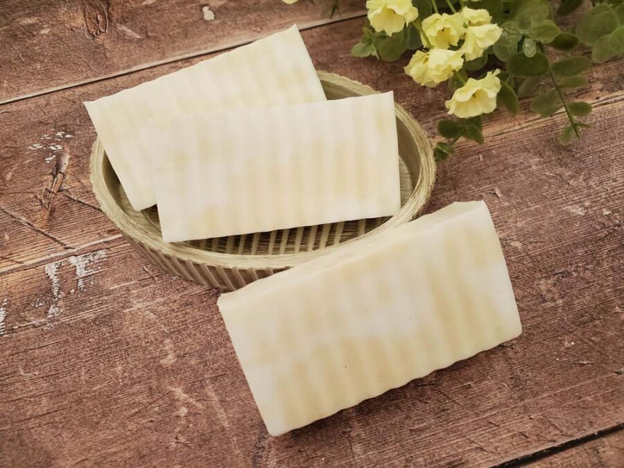 DIY Goat's Milk and Honey Soap bars