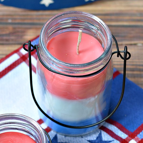 Homemade candles