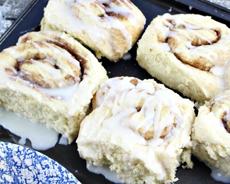 Cake Mix Cinnamon Rolls