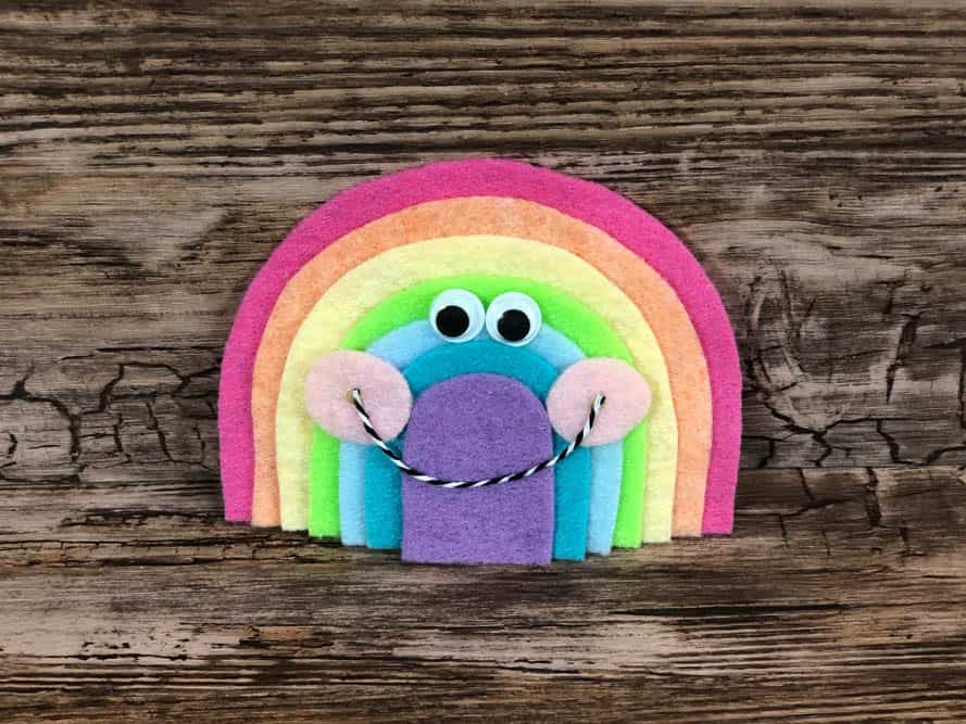 felt rainbow 