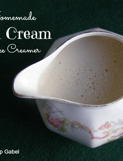 Irish Cream Coffee Creamer from growingupgabel.com @thegabels #recipe