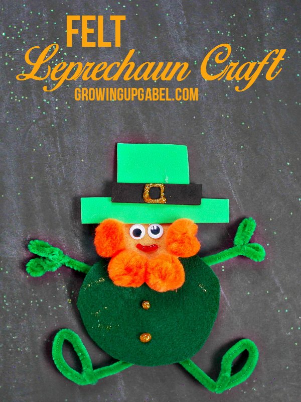 Leprechaun Felt Craft