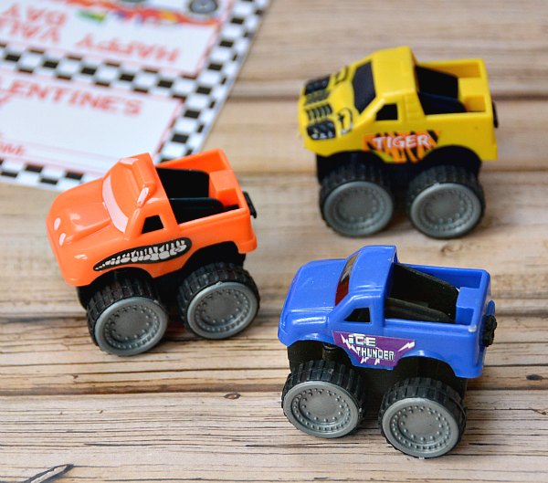 Mini Monster Truck Cards