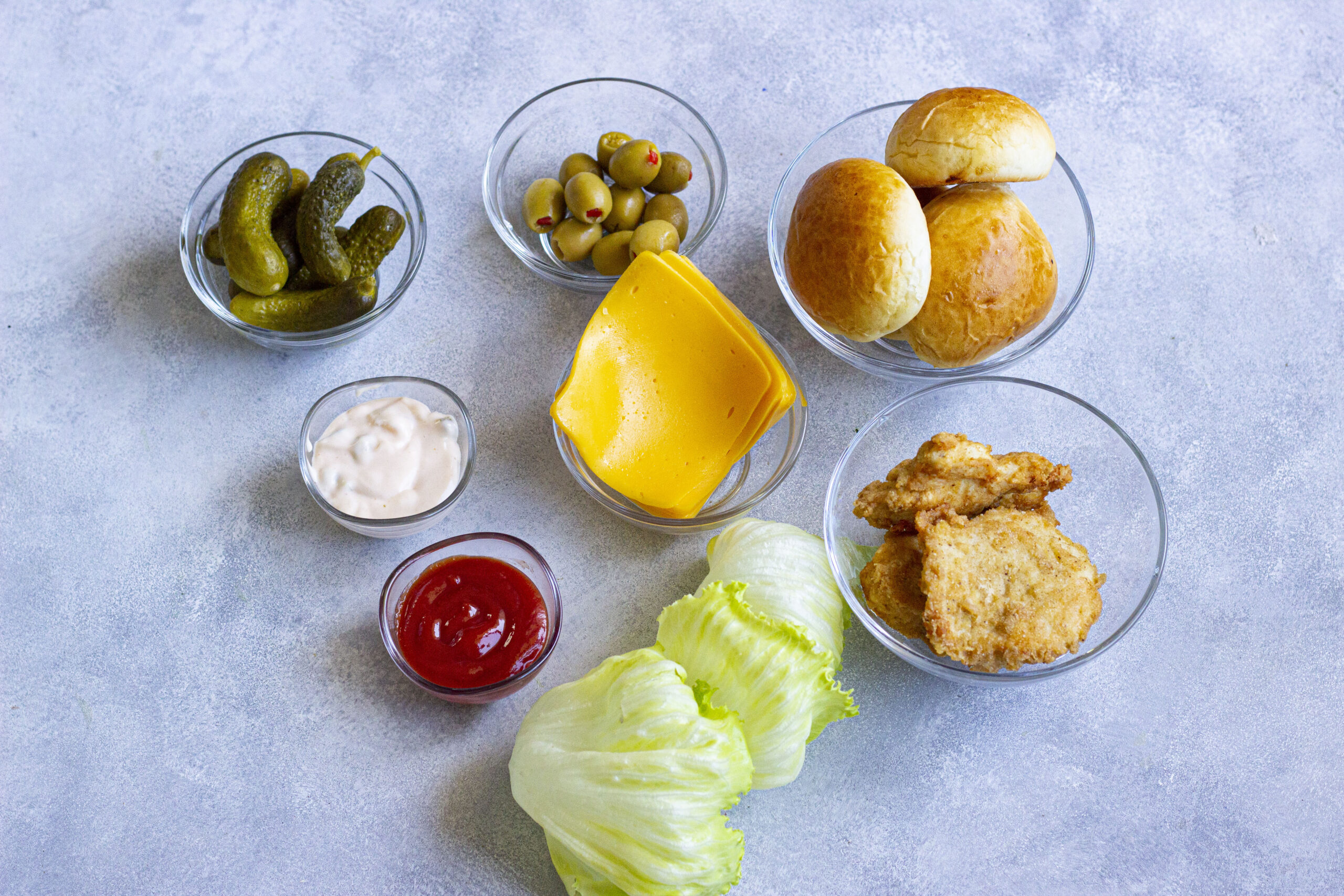 Monster burger ingredients