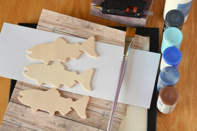 Ombre Fish Frame
