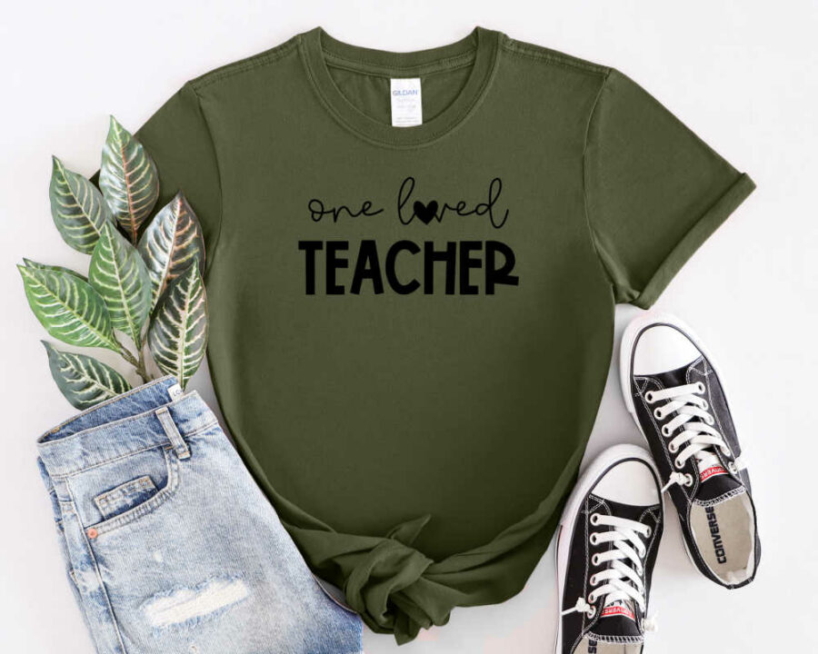 One loved teacher SVG shity