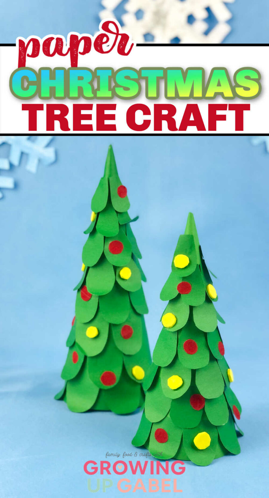 Paper Christmas trees 