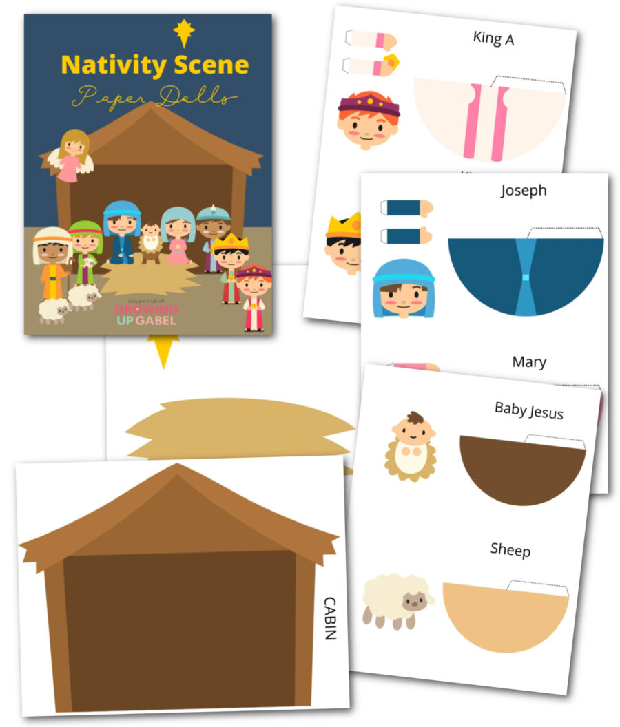 Printable CHristmas Nativity