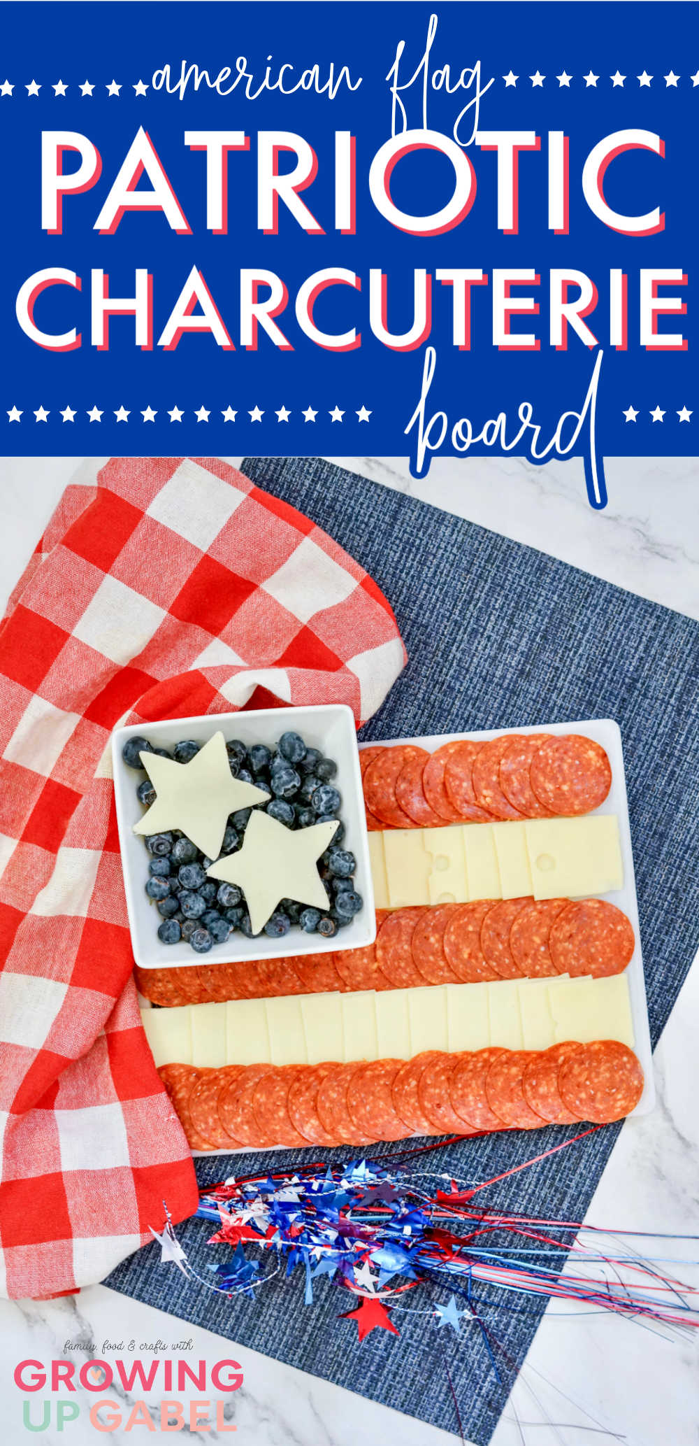 patriotic charcuterie board