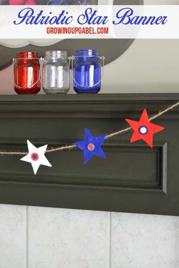 Patriotic Star Banner from felt