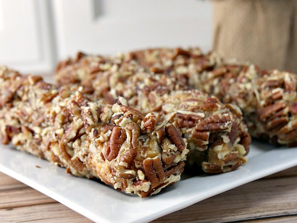 Pecan Candy Log