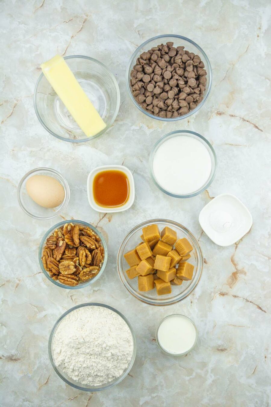 Pecan turtle cookies ingredients