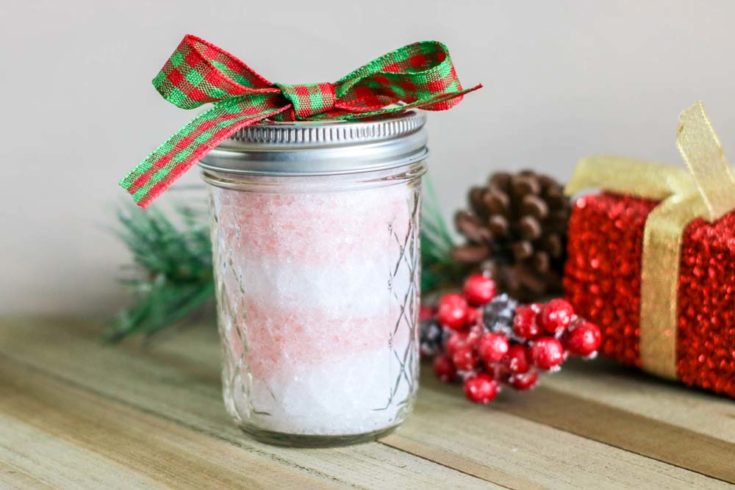 Candy Cane Peppermint  Bath Salts