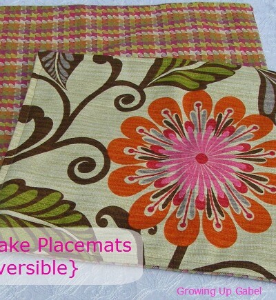 How to make placemats