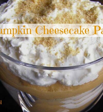 Pumpkin Cheesecake Parfait