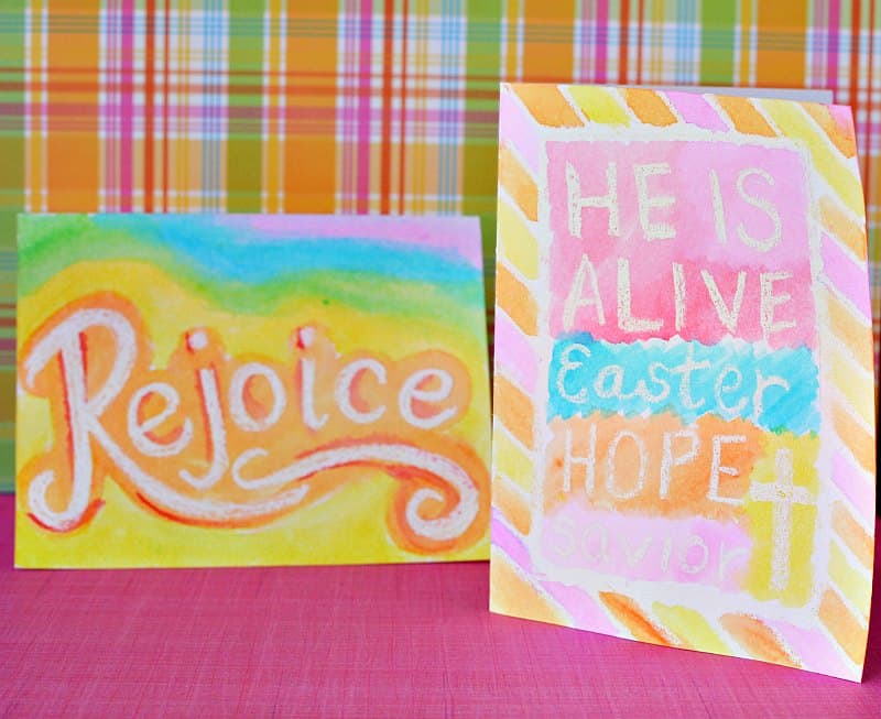 Handmade Easter Cards for kids to make 