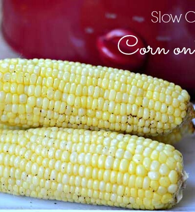 Make corn on the cob in a Crock Pot with this easy corn recipe!