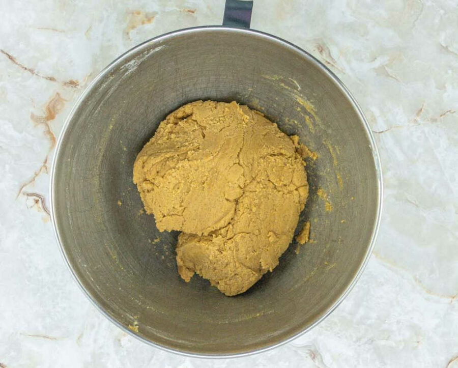 Gingersnap cookie dough