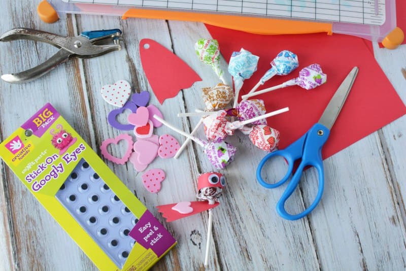 Lollipop Valentines Day Cards 
