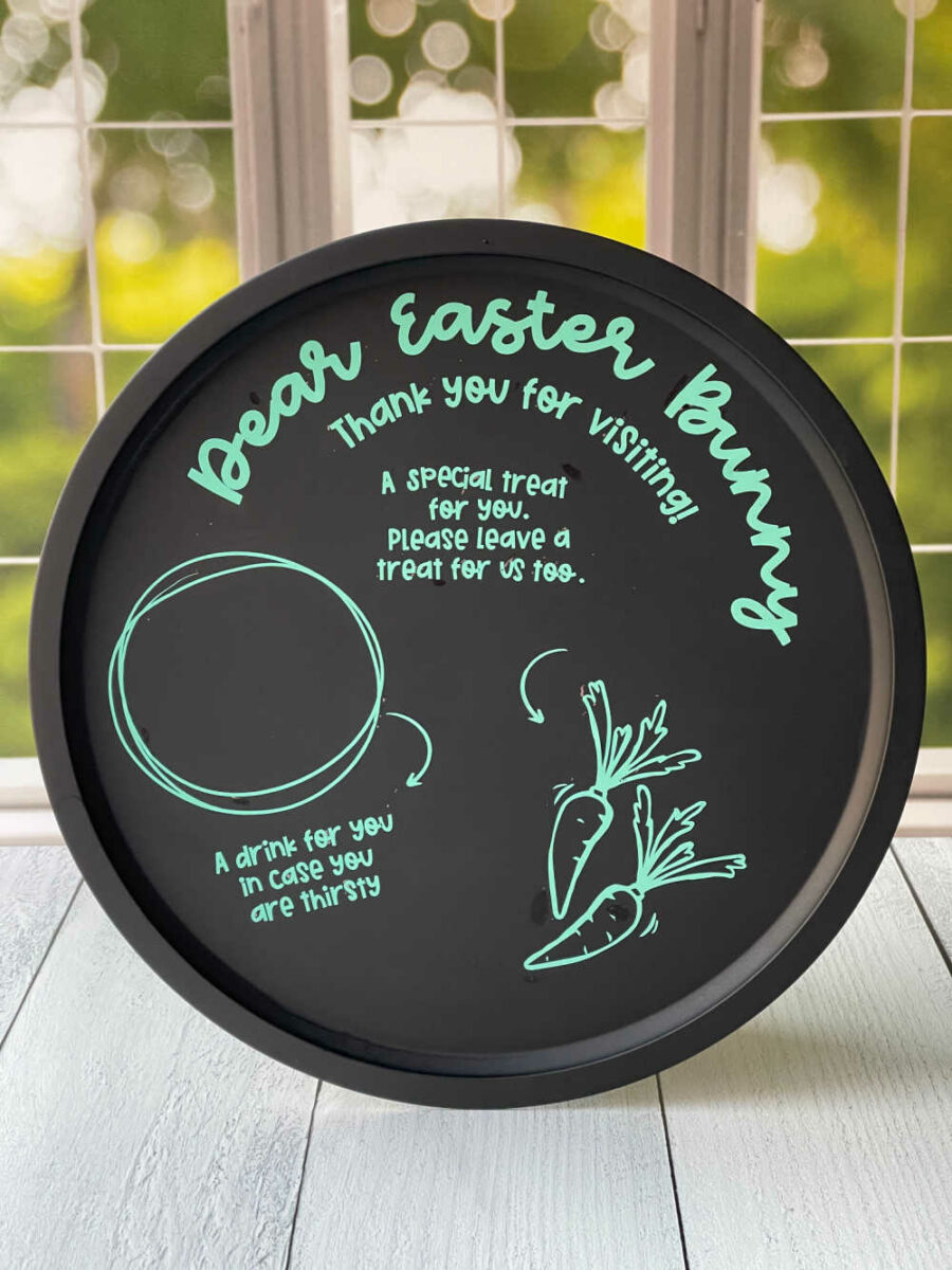 Easter Bunny Plate