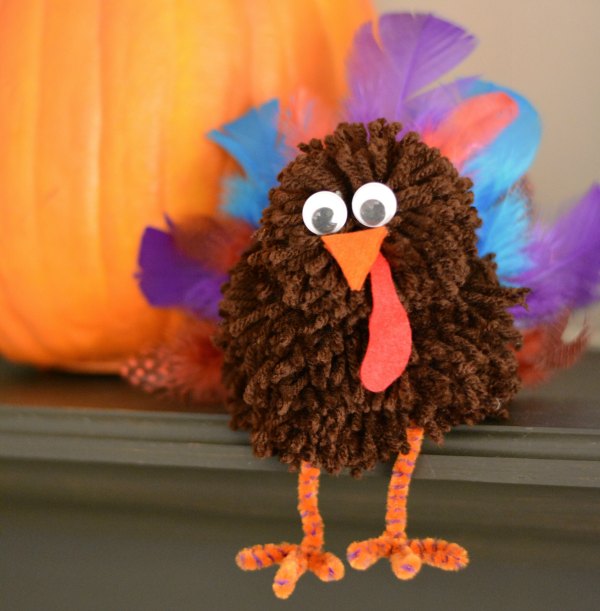 Turkey Craft for Thanksgiving