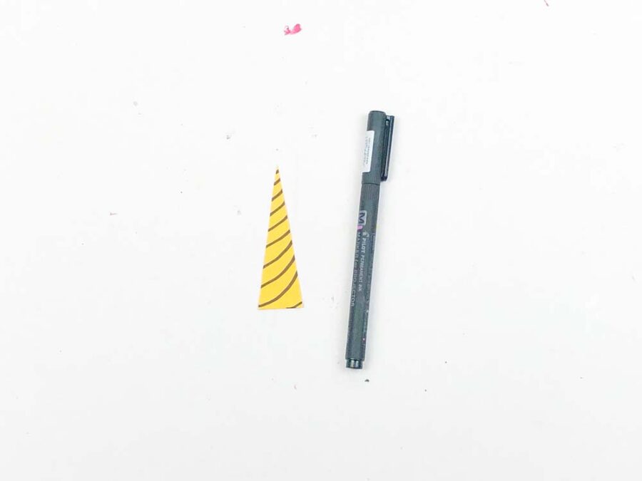 Unicorn horn with a pen