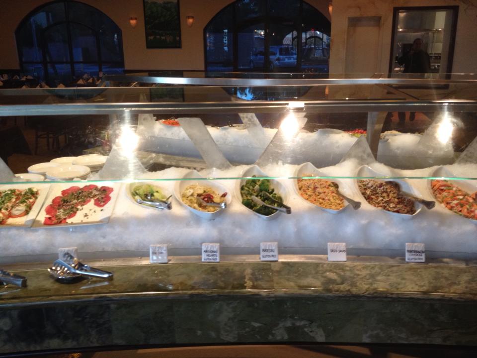 Via Brasil Salad bar