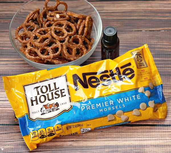 White Chocolate Covered Pretzels