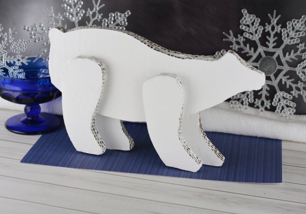 Winter Cardboard Craft