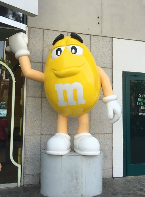 Yellow M&M
