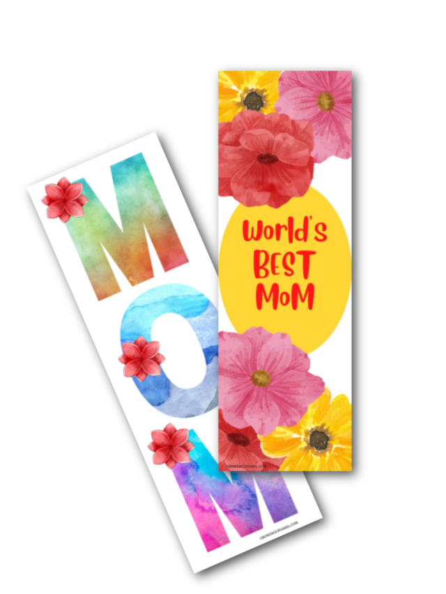 Printable Mother's Day Bookmarks