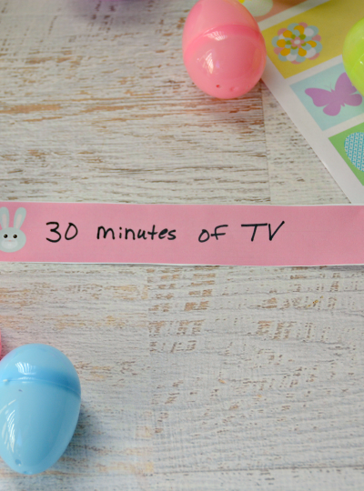 Add some candy free treats to Easter baskets with these free printables!