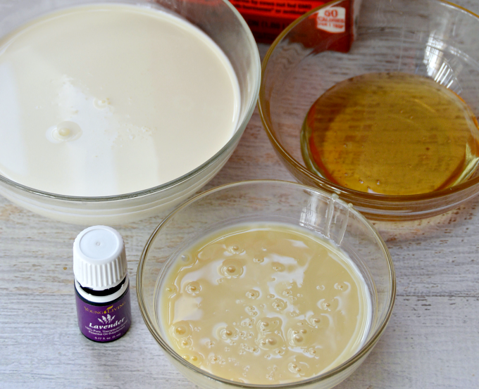 Honey Lavender Homemade Ice Cream Recipe